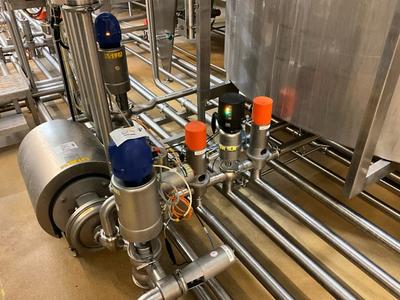 Übersichtsbild von Alfa Laval pneumatic valve (10x)